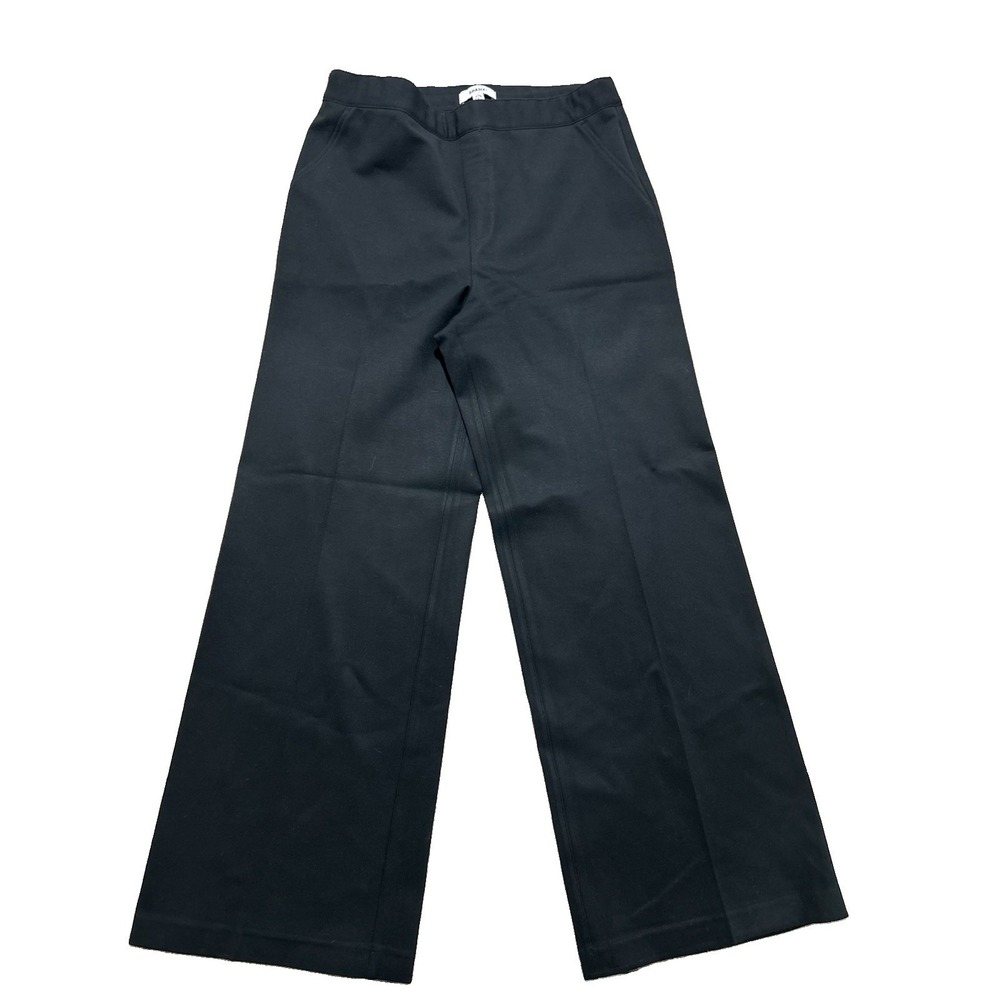 Spanx Women's L Wide Leg Dress Office Pants Black Pull On